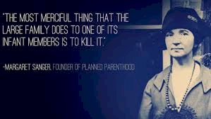 Why not the statue of Margaret Sanger?