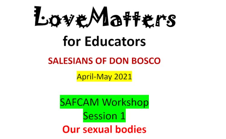 SAFCAM workshop on sexuality and affectivity workshop