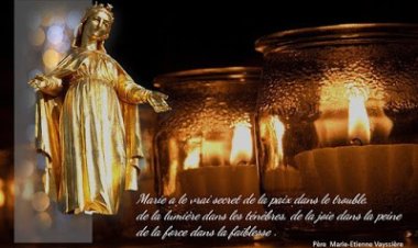 A l'approche de la fête de Marie Immaculée